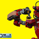 A robot by DARPA and Carnegie Mellon.